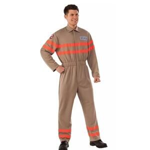 Rubie's Tan and Orange Costume Jumpsuit